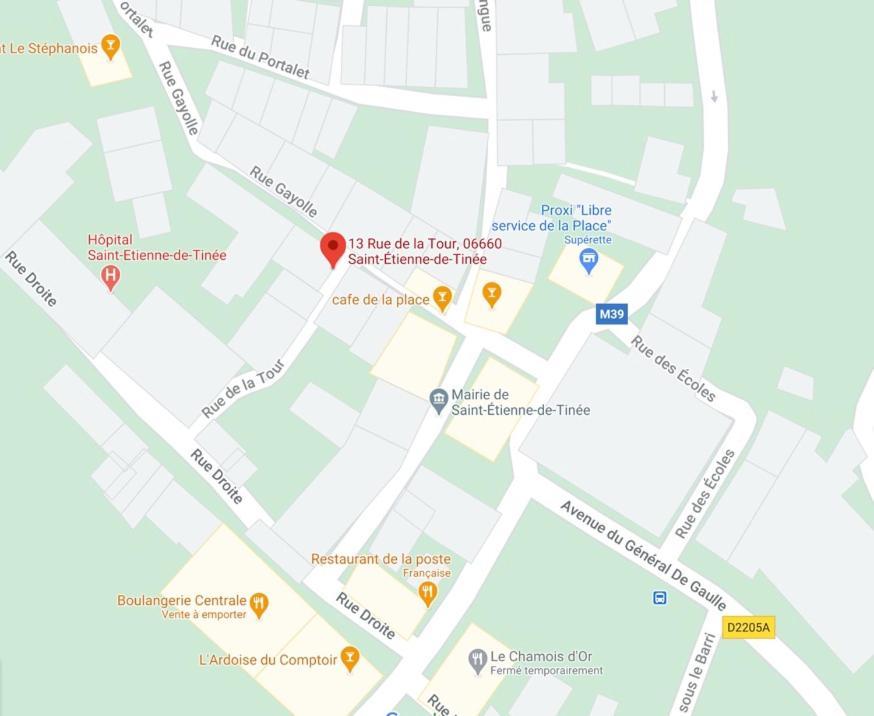 Studio La Tour Saint-Étienne-de-Tinée Kültér fotó